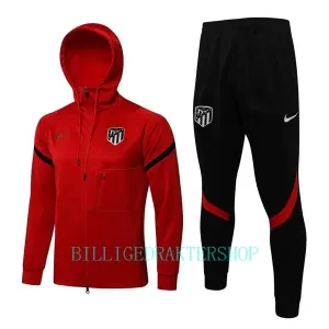 Atlético Madrid Trenings Hettejakke 2022-23 Rød Atlético Madrid Trenings Hettejakke 2022-23 Rød