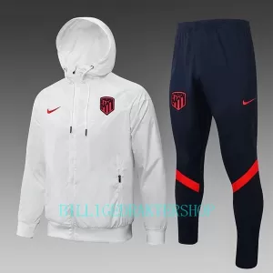 Atlético Madrid Trenings Windrunner Set 2022-23 Hvit Atlético Madrid Trenings Windrunner Set 2022-23 Hvit