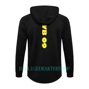 BVB Borussia Dortmund Trenings Hettejakke 2022-23 Svart