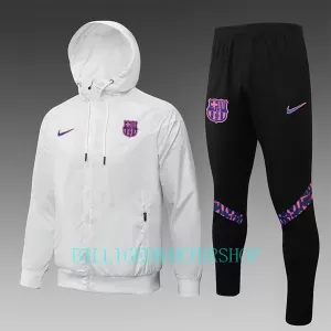 FC Barcelona Trenings Windrunner Set 2022-23 Hvit FC Barcelona Trenings Windrunner Set 2022-23 Hvit