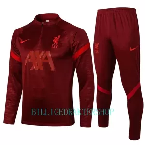 Liverpool Trenings Collegegenser Set Barn 2022-23 Rød Liverpool Trenings Collegegenser Set Barn 2022-23 Rød