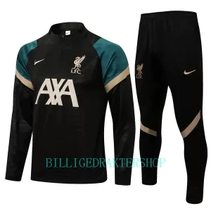 Liverpool Trenings Collegegenser Set Barn 2022-23 Svart Liverpool Trenings Collegegenser Set Barn 2022-23 Svart