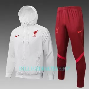 Liverpool Trenings Windrunner Set 2022-23 Hvit Liverpool Trenings Windrunner Set 2022-23 Hvit