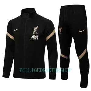 Liverpool Treningsjakkedresser Barn 2022-23 Svart Liverpool Treningsjakkedresser Barn 2022-23 Svart