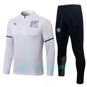 Manchester City Trenings Collegegenser Set 2022-23 Hvit Manchester City Trenings Collegegenser Set 2022-23 Hvit
