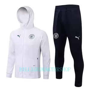 Manchester City Trenings Hettejakke 2022-23 Hvit Manchester City Trenings Hettejakke 2022-23 Hvit