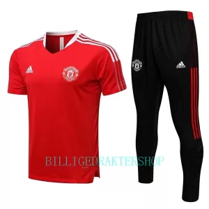 Manchester United Trenings Skjorter Set 2022-23 Rød Manchester United Trenings Skjorter Set 2022-23 Rød