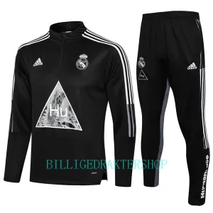 Real Madrid Trenings Collegegenser Set Barn 2022-23 Svart Real Madrid Trenings Collegegenser Set Barn 2022-23 Svart