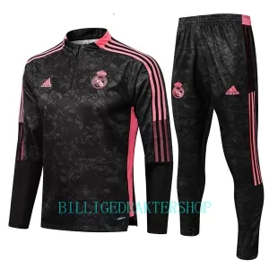 Real Madrid Trenings Collegegenser Set Barn 2022-23 Svart-Rød Real Madrid Trenings Collegegenser Set Barn 2022-23 Svart-Rød