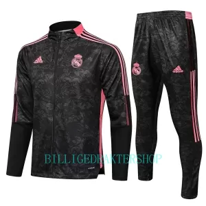 Real Madrid Treningsjakkedresser Barn 2022-23 Svart-Rød Real Madrid Treningsjakkedresser Barn 2022-23 Svart-Rød