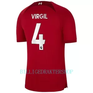 Liverpool Virgil van Dijk 4 Hjemmetrøye 2022-23 Liverpool Virgil van Dijk 4 Hjemmetrøye 2022-23