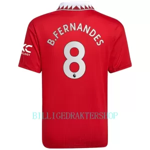 Manchester United Bruno Fernandes 8 Hjemmetrøye 2022-23