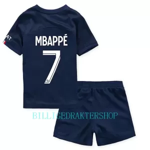 Paris Saint-Germain Kylian Mbappé 7 Hjemmetrøye Barn 2022-23 Paris Saint-Germain Kylian Mbappé 7 Hjemmetrøye Barn 2022-23
