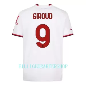 AC Milan Olivier Giroud 9 Bortetrøye 2022-23 AC Milan Olivier Giroud 9 Bortetrøye 2022-23