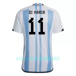 Argentina Ángel Di María 11 Hjemmetrøye VM 2022