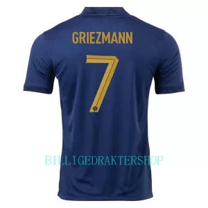 Frankrike Antoine Griezmann 7 Hjemmetrøye VM 2022 Frankrike Antoine Griezmann 7 Hjemmetrøye VM 2022