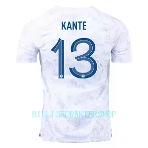 Frankrike N-Golo Kanté 13 Bortetrøye VM 2022 Frankrike N-Golo Kanté 13 Bortetrøye VM 2022