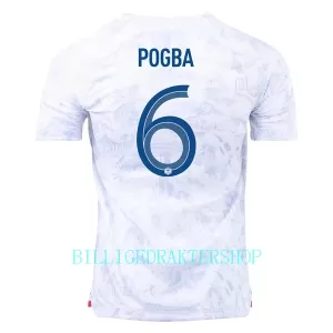 Frankrike Pogba 6 Bortetrøye VM 2022 Frankrike Pogba 6 Bortetrøye VM 2022