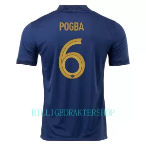 Frankrike Pogba 6 Hjemmetrøye VM 2022 Frankrike Pogba 6 Hjemmetrøye VM 2022