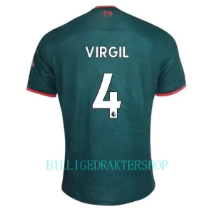 Liverpool Virgil van Dijk 4 Tredjetrøye 2022-23 Liverpool Virgil van Dijk 4 Tredjetrøye 2022-23