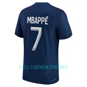 Paris Saint-Germain Kylian Mbappé 7 Hjemmetrøye 2022-23 Paris Saint-Germain Kylian Mbappé 7 Hjemmetrøye 2022-23