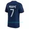 Paris Saint-Germain Kylian Mbappé 7 Hjemmetrøye 2022-23