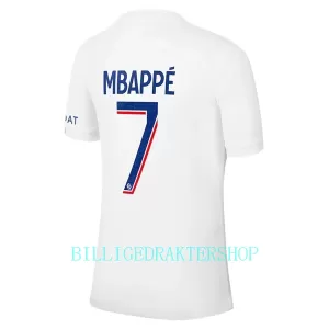 Paris Saint-Germain Kylian Mbappé 7 Tredjetrøye 2022-23 Paris Saint-Germain Kylian Mbappé 7 Tredjetrøye 2022-23