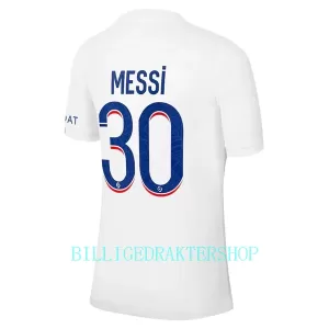 Paris Saint-Germain Lionel Messi 30 Tredjetrøye 2022-23 Paris Saint-Germain Lionel Messi 30 Tredjetrøye 2022-23