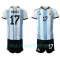 Argentina Alejandro Gomez 17 Hjemmetrøye Barn VM 2022