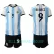 Argentina Julián Álvarez 9 Hjemmetrøye Barn VM 2022