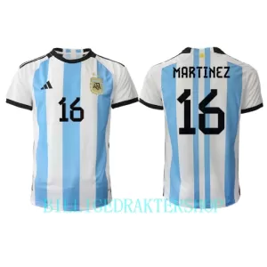 Argentina Lisandro Martinez 16 Hjemmetrøye VM 2022