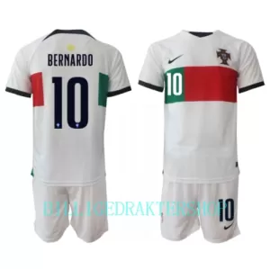Portugal Bernardo Silva 10 Bortetrøye Barn VM 2022 Portugal Bernardo Silva 10 Bortetrøye Barn VM 2022