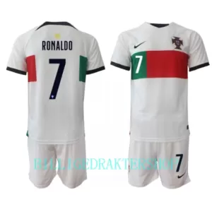 Portugal Cristiano Ronaldo 7 Bortetrøye Barn VM 2022 Portugal Cristiano Ronaldo 7 Bortetrøye Barn VM 2022