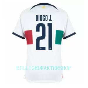 Portugal Diogo Jota 21 Bortetrøye VM 2022 Portugal Diogo Jota 21 Bortetrøye VM 2022