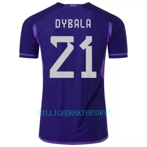 Argentina Paulo Dybala 21 Bortetrøye VM 2022 Argentina Paulo Dybala 21 Bortetrøye VM 2022