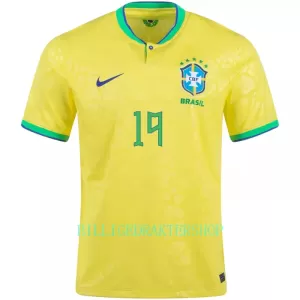 Brasil G. JESUS 19 Hjemmetrøye VM 2022