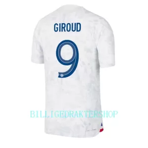 Frankrike Olivier Giroud 9 Bortetrøye VM 2022 Frankrike Olivier Giroud 9 Bortetrøye VM 2022