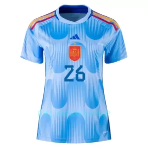 Spania PEDRI 26 Bortetrøye Dame VM 2022