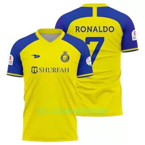 Al-Nassr FC Cristiano Ronaldo 7 Hjemmetrøye 2022-23 Al-Nassr FC Cristiano Ronaldo 7 Hjemmetrøye 2022-23