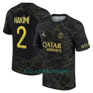 Paris Saint-Germain Achraf Hakimi 2 Fjerde trøye Jordan 2022-23 Paris Saint-Germain Achraf Hakimi 2 Fjerde trøye Jordan 2022-23