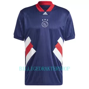 Ajax Amsterdam Adidas Icon Trøye 2022-23 Ajax Amsterdam Adidas Icon Trøye 2022-23