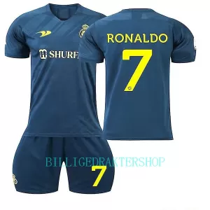 Al-Nassr FC Cristiano Ronaldo 7 Bortetrøye Barn 2022-23 Al-Nassr FC Cristiano Ronaldo 7 Bortetrøye Barn 2022-23