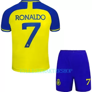 Al-Nassr FC Cristiano Ronaldo 7 Hjemmetrøye Barn 2022-23 Al-Nassr FC Cristiano Ronaldo 7 Hjemmetrøye Barn 2022-23