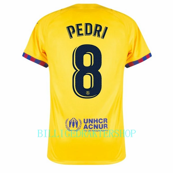 Barcelona Pedri 8 Fjerde trøye 2022-23