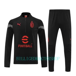 AC Milan Trenings Collegegenser 2022-23 Svart AC Milan Trenings Collegegenser 2022-23 Svart