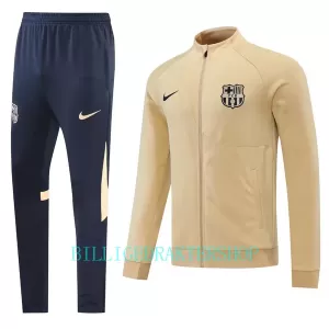 Barcelona Creamy Trenings Collegegenser Set 2022-23 Gul Barcelona Creamy Trenings Collegegenser Set 2022-23 Gul