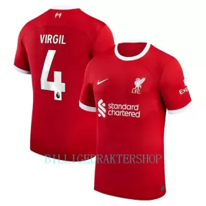 Liverpool Virgil van Dijk 4 Hjemmetrøye 2023/2024 Liverpool Virgil van Dijk 4 Hjemmetrøye 2023/2024
