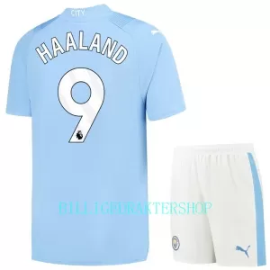 Manchester City Erling Haaland 9 Hjemmetrøye Barn 2023/2024 Manchester City Erling Haaland 9 Hjemmetrøye Barn 2023/2024