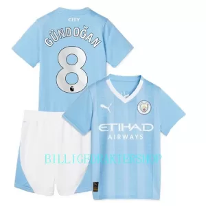 Manchester City Ilkay Gündogan 8 Hjemmetrøye Barn 2023/2024 Manchester City Ilkay Gündogan 8 Hjemmetrøye Barn 2023/2024