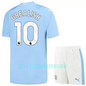 Manchester City Jack Grealish 10 Hjemmetrøye Barn 2023/2024 Manchester City Jack Grealish 10 Hjemmetrøye Barn 2023/2024